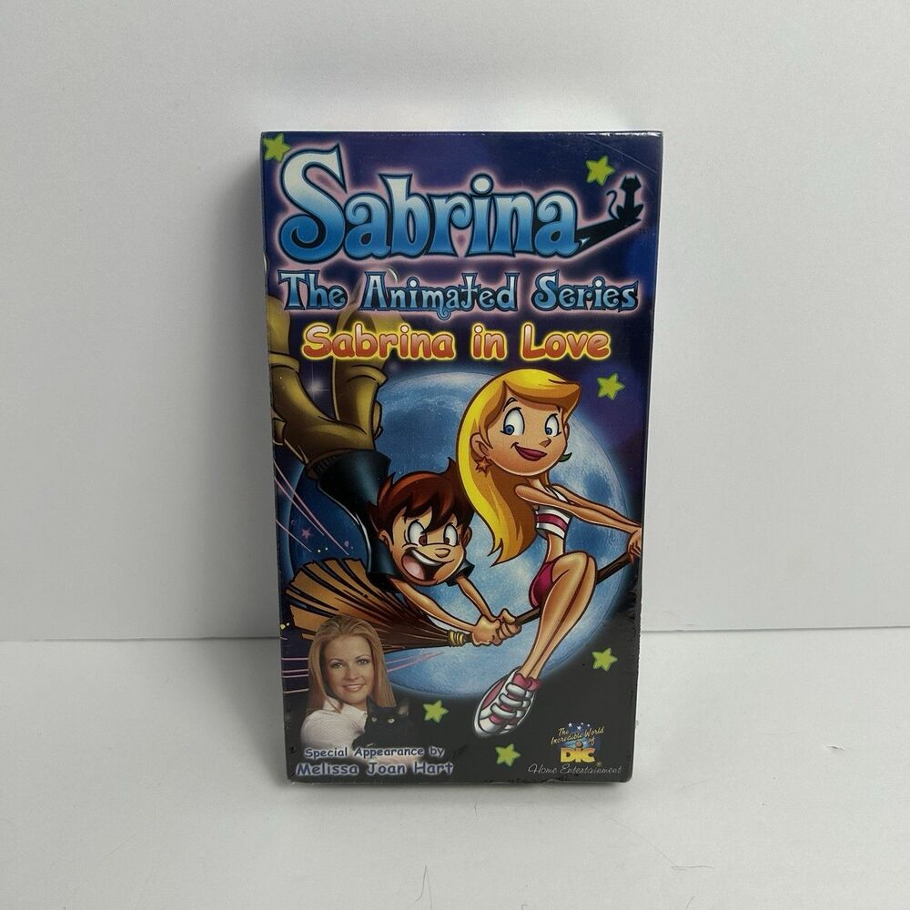 2001 Sabrina in LOVE Teenage Witch Animated Series VHS Melissa Joan Hart READ
